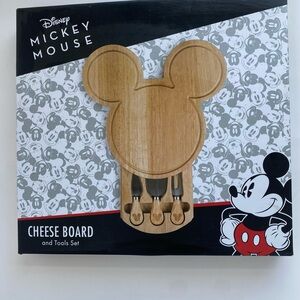 Disney Mickey Mouse Cheese Board and Tools Set